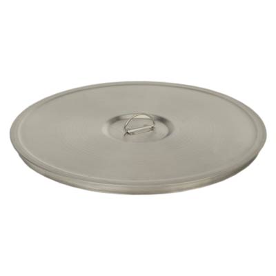 8" Stainless Steel Sieve Cover with Pull Ring | CS8W/R 
