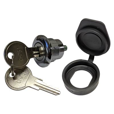 Allied Moulded AMKEYLOCKFC Key Locking Quarter-Turn Key Lock