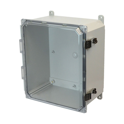 Allied Moulded AMP1226CCL Polycarbonate Electrical Enclosure