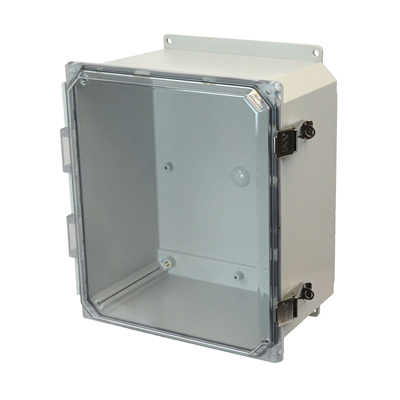 Allied Moulded AMP1226CCLF Polycarbonate Electrical Enclosure