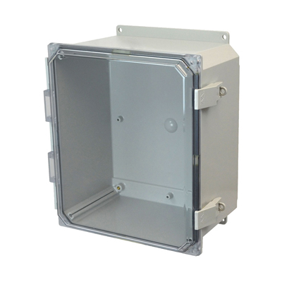 Allied Moulded AMP1226CCNLF Polycarbonate Electrical Enclosure