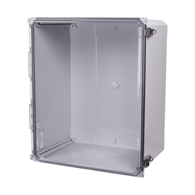 Allied Moulded AMP2060CCL Polycarbonate Electrical Enclosure
