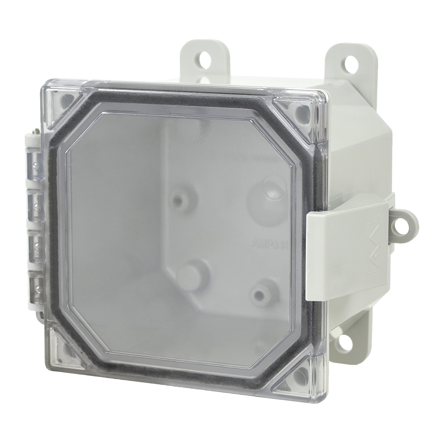Allied Moulded AMP443CCNL Polycarbonate Electrical Enclosure