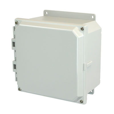 Allied Moulded AMP884F Polycarbonate Electrical Enclosure w/Solid Cover