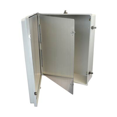 Allied Moulded HFP2420 Aluminum Swing Panel Kit for 24x20" Enclosures