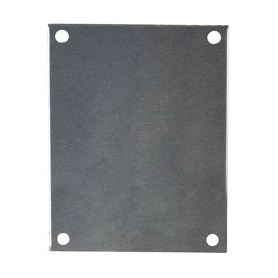 Allied Moulded Products PA74 Aluminum Back Panel for 7x4" Electrical Enclosures