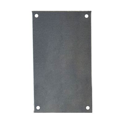 Allied Moulded Products PA94 Aluminum Back Panel for 9x4" Electrical Enclosures