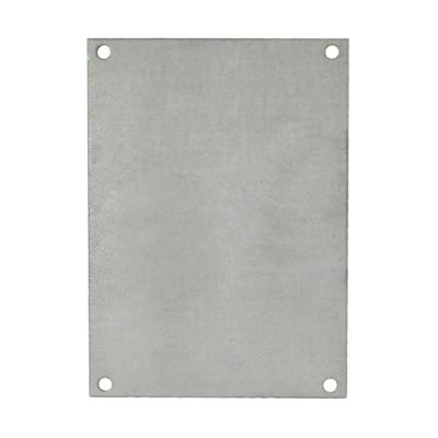 Allied Moulded Products PG108 Steel Back Panel for 10x8" Electrical Enclosures