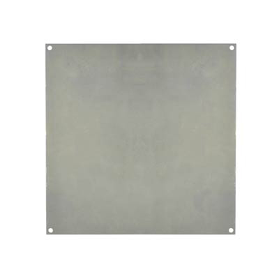 Allied Moulded Products PG122 Steel Back Panel for 12x12" Electrical Enclosures
