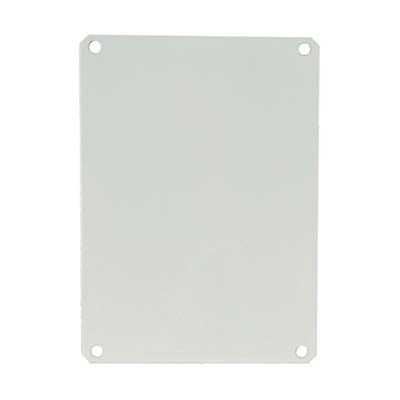 Allied Moulded Products PL108 Steel Back Panel for 10x8" Electrical Enclosures