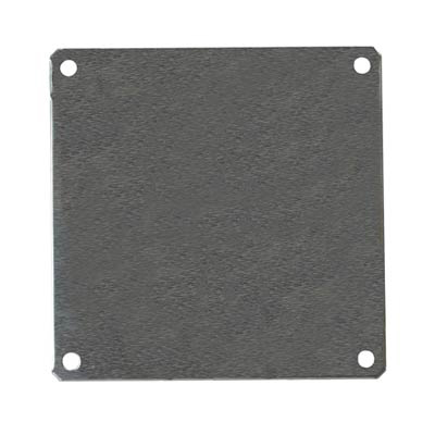 Allied Moulded Products PLA88 Aluminum Back Panel for 8x8" Electrical Enclosures