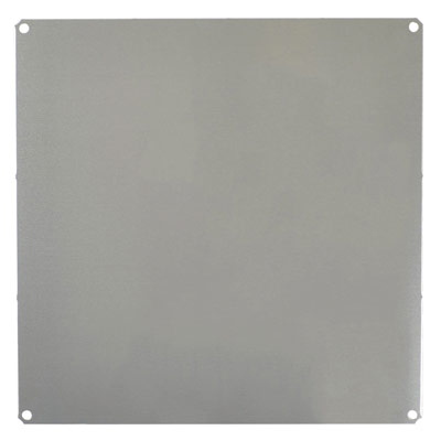 Allied Moulded Products PLLA1212 Aluminum Back Panel for 12x12" Polycarbonate Enclosures