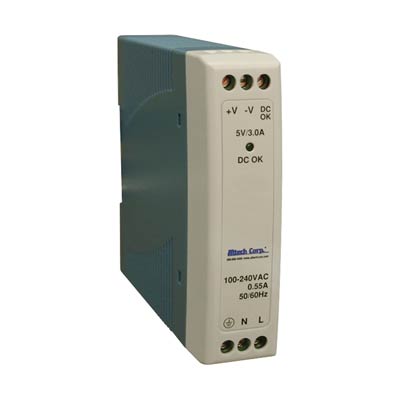 Altech PS-S1005 10W Single Phase DIN Rail Switching Power Supply