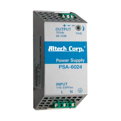 Altech PSA-6024 60W Single Phase DIN Rail Switching Power Supply