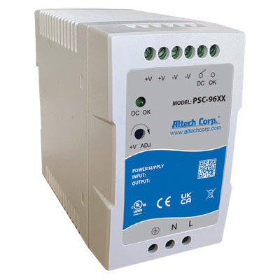 Altech PSC-9624 96W Single Phase DIN Rail Switching Power Supply
