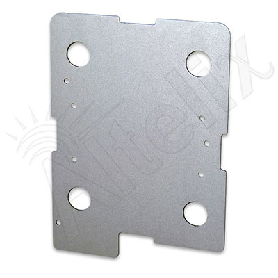 Aluminum Back Panel for Altelix NP090803 Enclosures | NHP0908A-00 