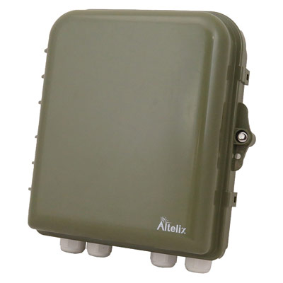 Altelix NP100904GN Green Polycarbonate Electrical Enclosure