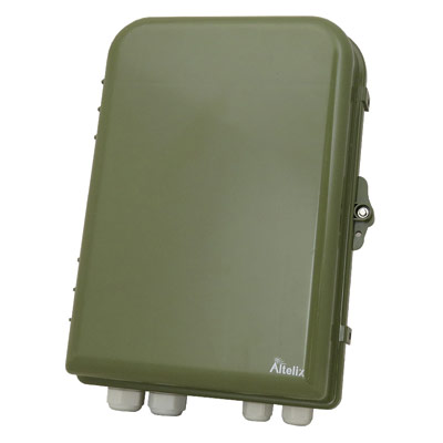 Altelix NP151005GN Green Polycarbonate Electrical Enclosure