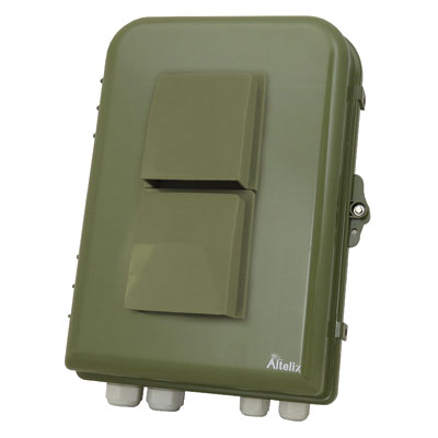 Altelix NP151005GNV Green Polycarbonate Electrical Enclosure