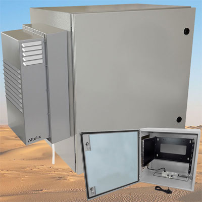 Altelix NS242416A1C-AZ-R6U Air Conditioned Metal Enclosure
