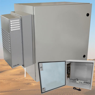 Altelix NS242416A1C-AZ Air Conditioned Metal Enclosure