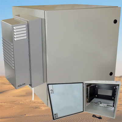 Altelix NS242424A1C-AZ-R6U Air Conditioned Metal Enclosure