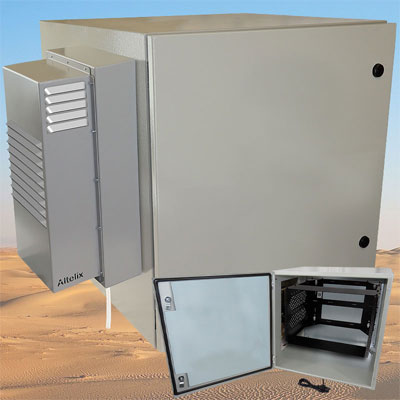 Altelix NS242424A1C-AZ-R8U Air Conditioned Metal Enclosure
