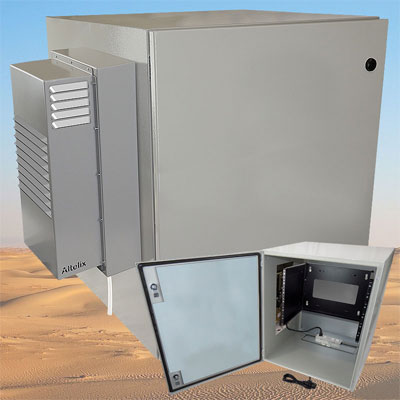 Altelix NS282424A1C-AZ-R6U Air Conditioned Metal Enclosure