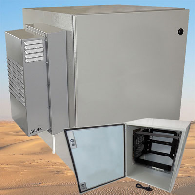 Altelix NS282424A1C-AZ-R8U Air Conditioned Metal Enclosure