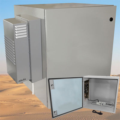 Altelix NS282424A1C-AZ Air Conditioned Metal Enclosure