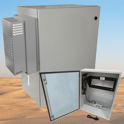 Altelix NS322416A1C-AZ-RV4U Air Conditioned Metal Enclosure