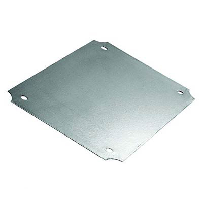 Bud Industries PIX-11760 Steel Back Panel for 5x3" Electrical Enclosures