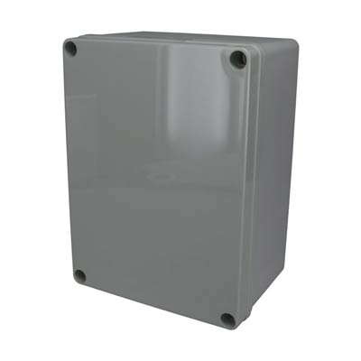 Bud Industries PTS-25328 Fiberglass Electronic Enclosure w/Solid Cover