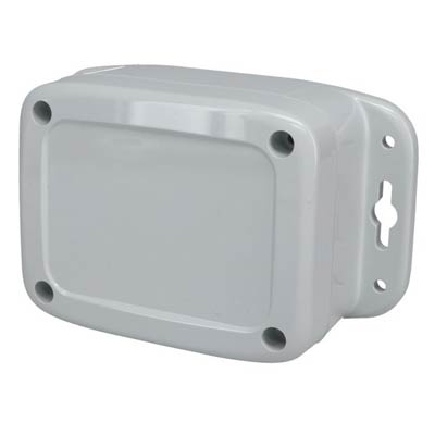 Bud Industries PU-16534 Polycarbonate Electronic Enclosure w/Solid Cover
