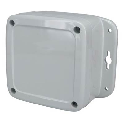 Bud Industries PU-16535 Polycarbonate Electronic Enclosure w/Solid Cover