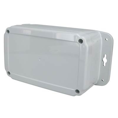 Bud Industries PU-16538 Polycarbonate Electronic Enclosure w/Solid Cover