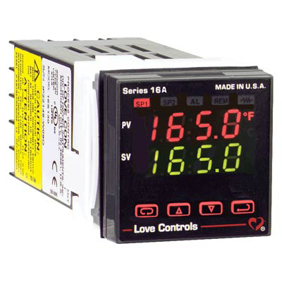 Dwyer 16A2133, 1/16 DIN Temperature Process Controller