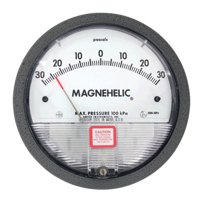 Dwyer 2300-60PA Magnehelic Differential Pressure Gauge