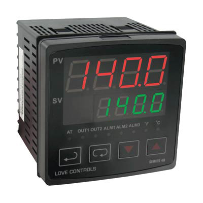 Dwyer 4B-53-LV, 1/4 DIN Temperature Process Controller