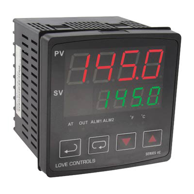 Dwyer 4C-2, 1/4 DIN Temperature Process Controller