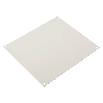 Ensto UBP1008ZW Galvanized Steel Back Panel for 10x8" Electrical Enclosures
