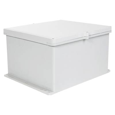 Ensto UPCG181610F Polycarbonate Electrical Enclosure w/Solid Cover