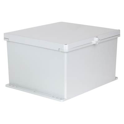 Ensto UPCG181610HSF Polycarbonate Electrical Enclosure w/Solid Cover