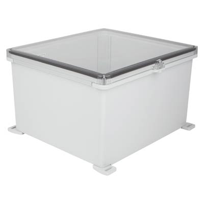 Ensto UPCT181610HS Polycarbonate Electrical Enclosure w/Clear Cover