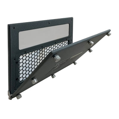 Exiscan XLF-AS-10-KFD Infrared (IR) Inspection Window, 10 x 3.75" Aperture