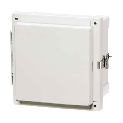 Fibox AR10106CHTSS Polycarbonate Electrical Enclosure w/Solid Cover