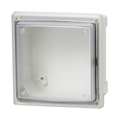 Fibox AR10106SCT Polycarbonate Electrical Enclosure w/Clear Cover