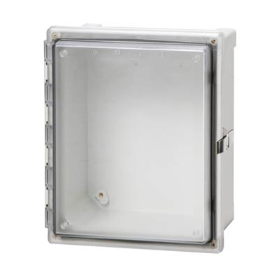 Fibox AR1084CHSST Polycarbonate Electrical Enclosure w/Clear Cover