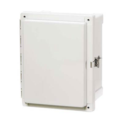 Fibox AR1084CHTSS Polycarbonate Electrical Enclosure w/Solid Cover