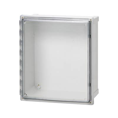 Fibox AR14127CHSCT Polycarbonate Electrical Enclosure w/Clear Cover